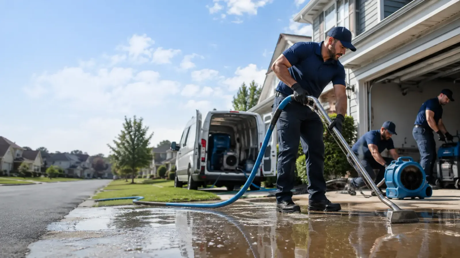 Flood Damage Restoration in Cypress, TX